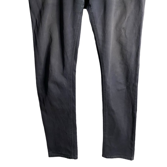 Armani Exchange Men's Gray Slim Fit Button Fly Denim Jeans - Picture 3 of 10